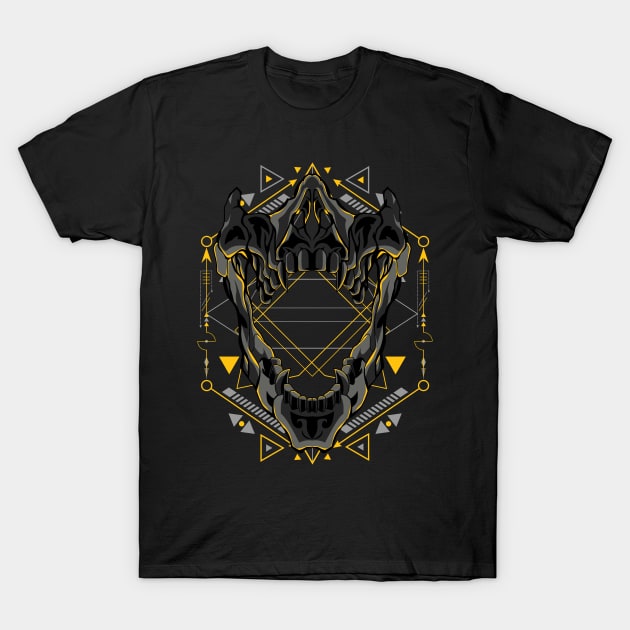 skull tattoo T-Shirt by SHINIGAMII